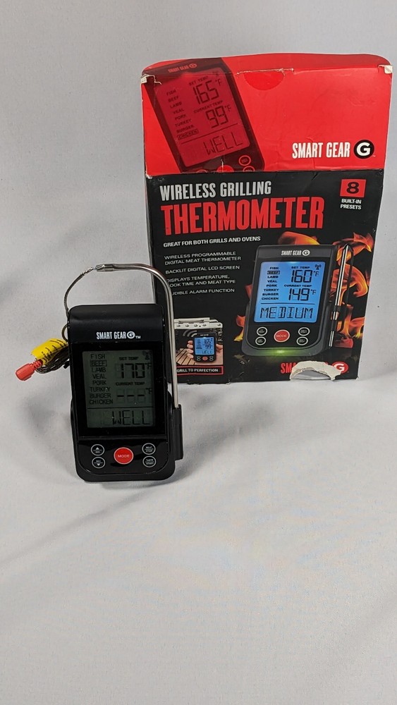 SmartGear - Wireless Grilling Thermometer - OPEN BOX