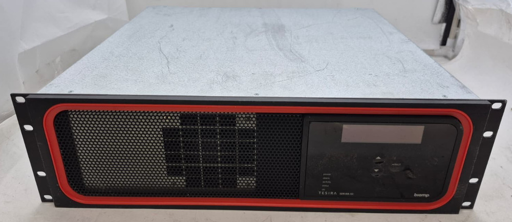 Biamp Tesira SERVER-IO w/ 14 Cards (Read Description) - Dented Card