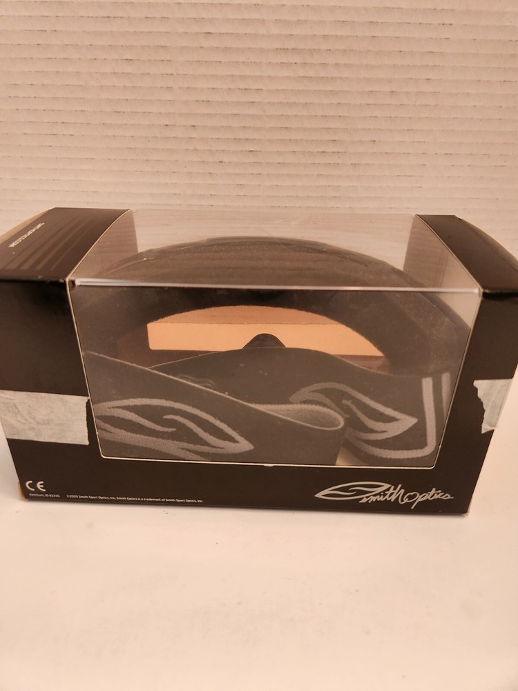 Ski Goggles Smith Optics Scope Pro SP3 Medium Fit Gloss Black Used