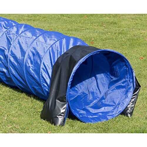 Dog Agility Tunnel 16.5' Portable Dog Training Tunnel Obedience Exercise Equi...