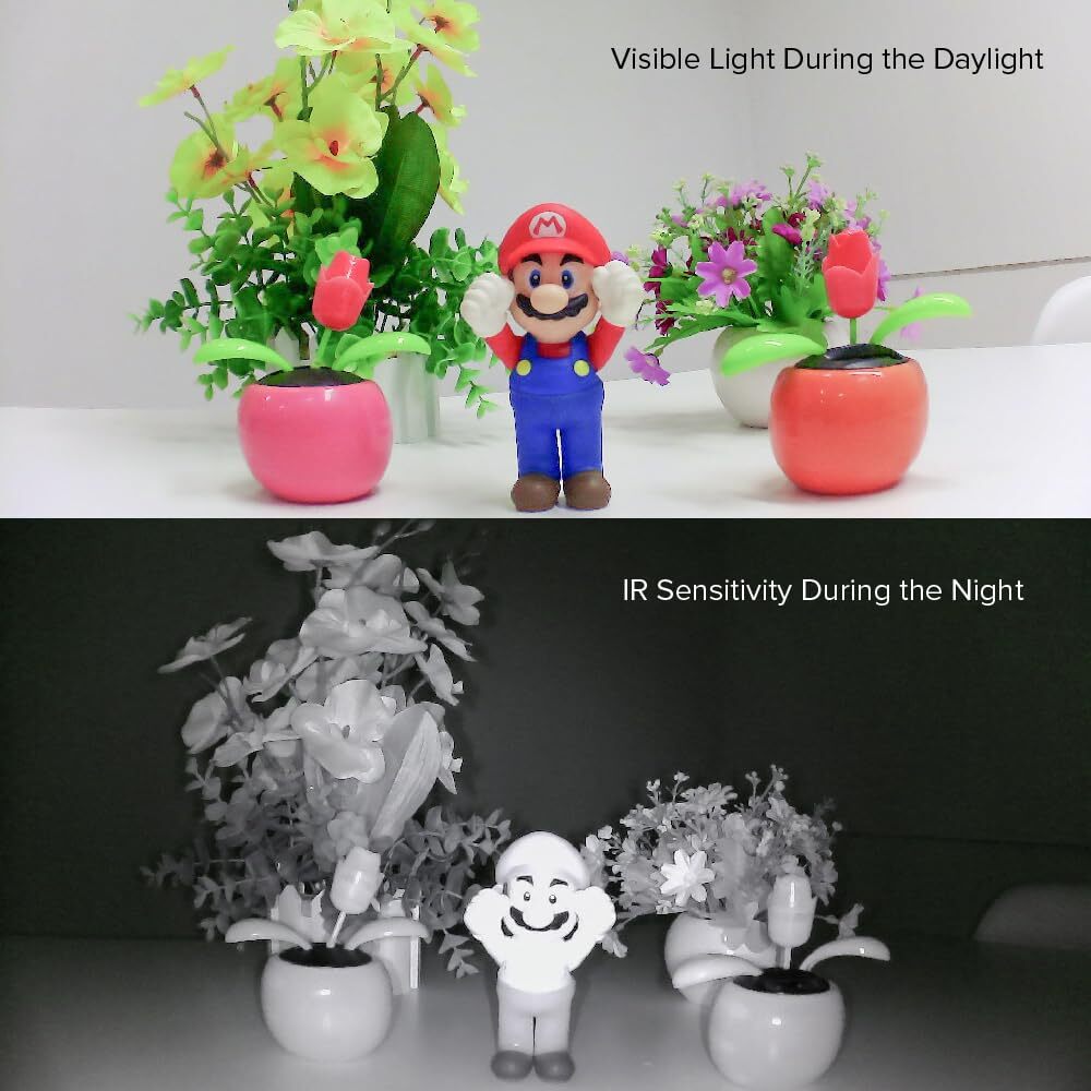 1080P Day & Night Vision USB Camera for Computer 2MP Automatic IR-Cut Switchi...