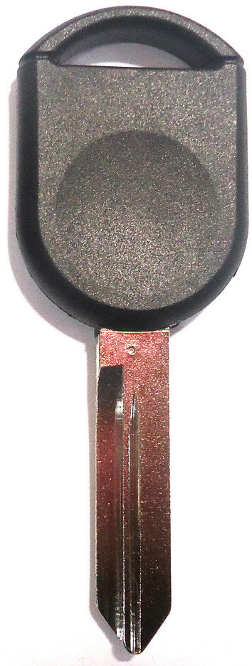For FORD TRANSPONDER CHIP IGNITION SINGLE MASTER UNCUT KEY BLANK 80 BIT 4D63