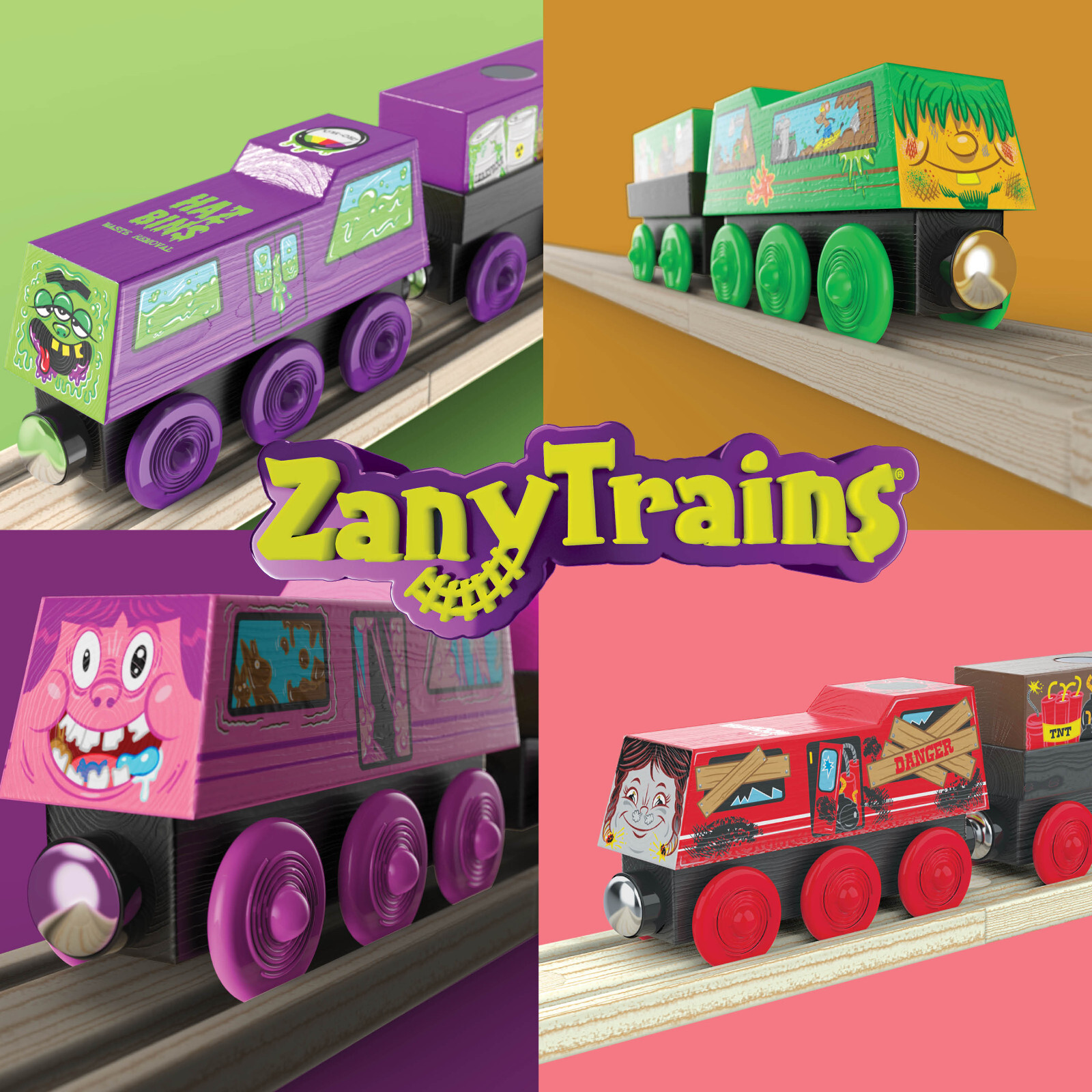 Train Sound Machine - Electronic Train Noisemaker with 16 Sounds