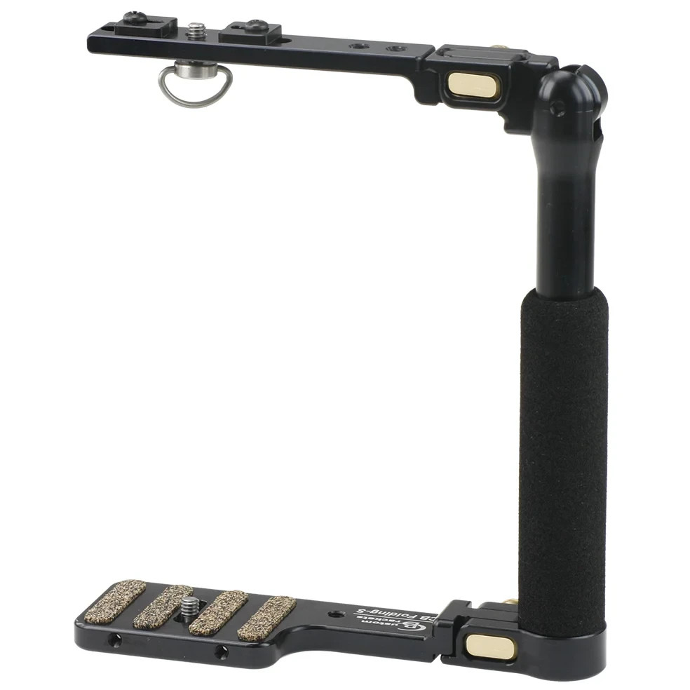 Custom Brackets CB Folding-S Off Camera Flash Bracket - MINT - Made in USA