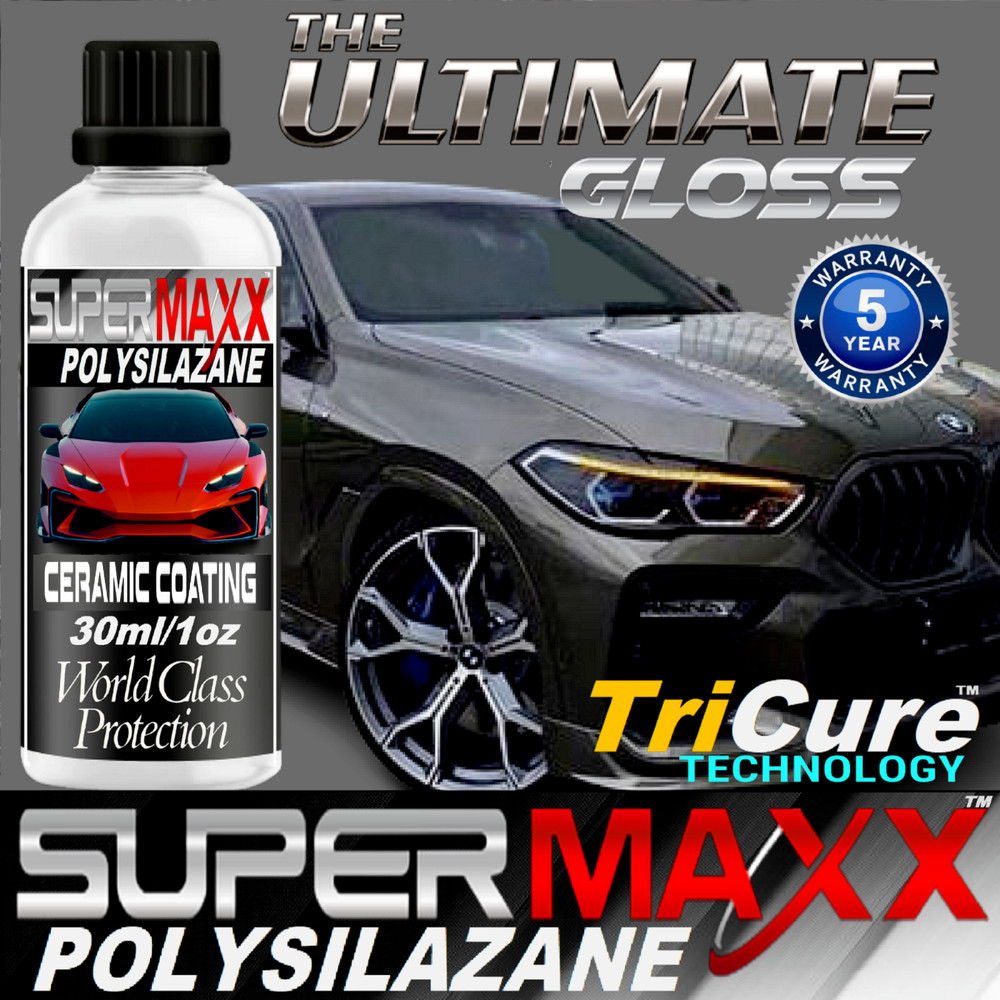 CERAMIC CAR COATING ADVANCED PAINT PROTECTION "TRICURE TECHNOLOGY" POLYSILAZANE