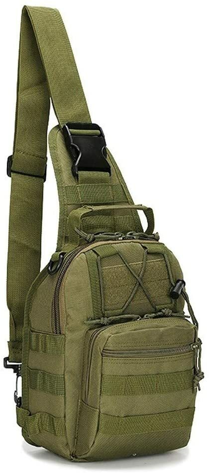 Rootless Tactical MOLLE Sling Daypack - Small Messenger Bag - Colors available