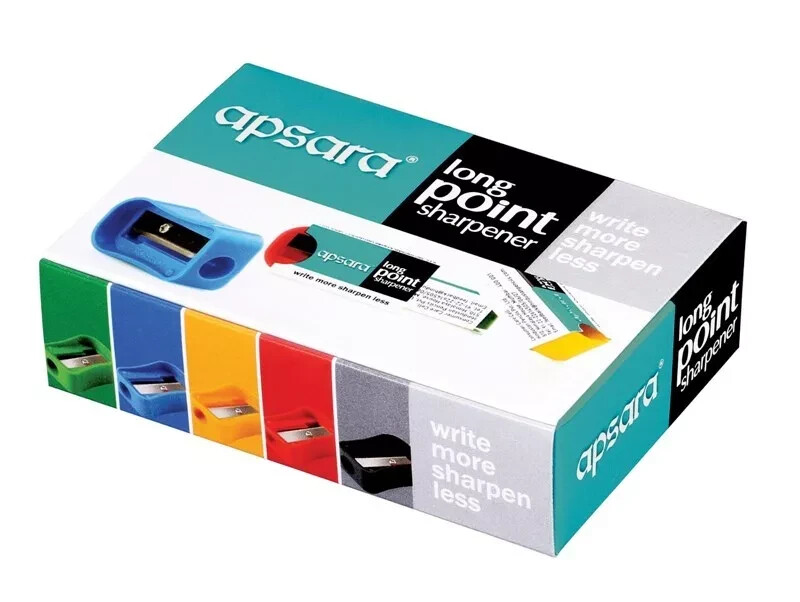 Apsara-Long-Point-Sharpener-pencil-sharpener-pack of 40 school home office