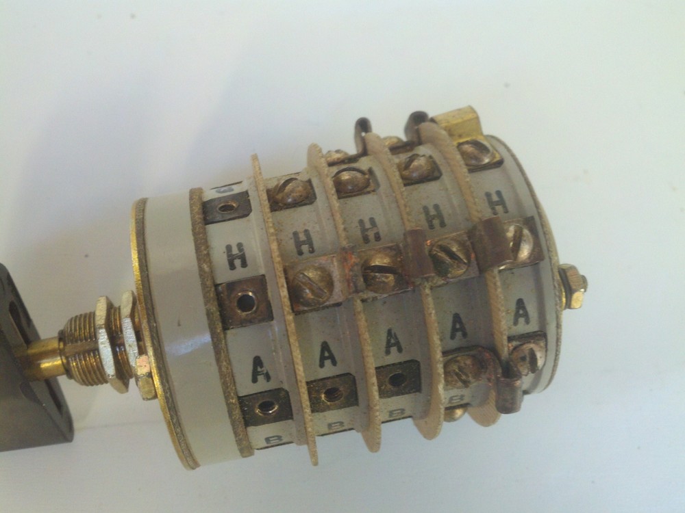 Vintage 9 Pole Rotary Switch