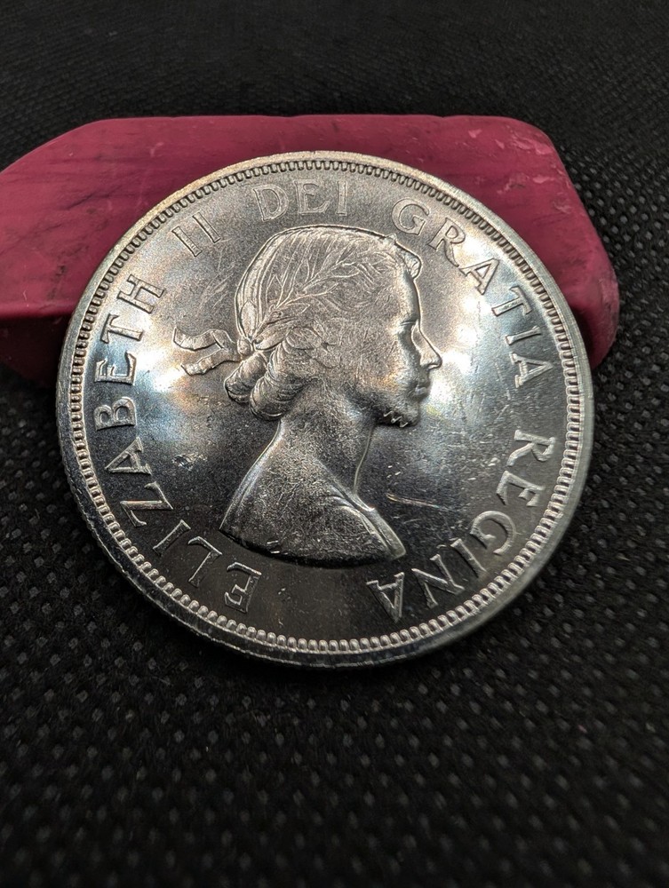 1963 Canada Silver Dollar %80
