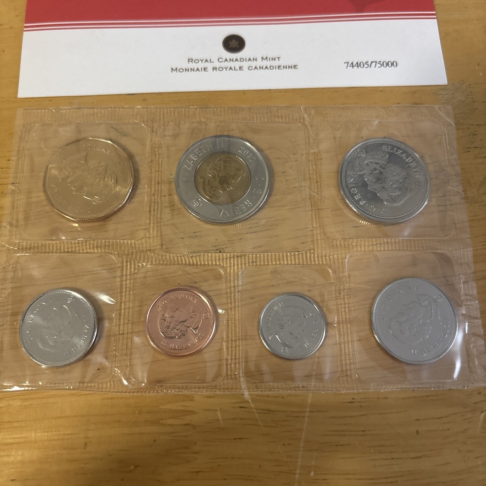 2012 Canada PL Set. Original Mint Packing. UNC Coins (RJ)