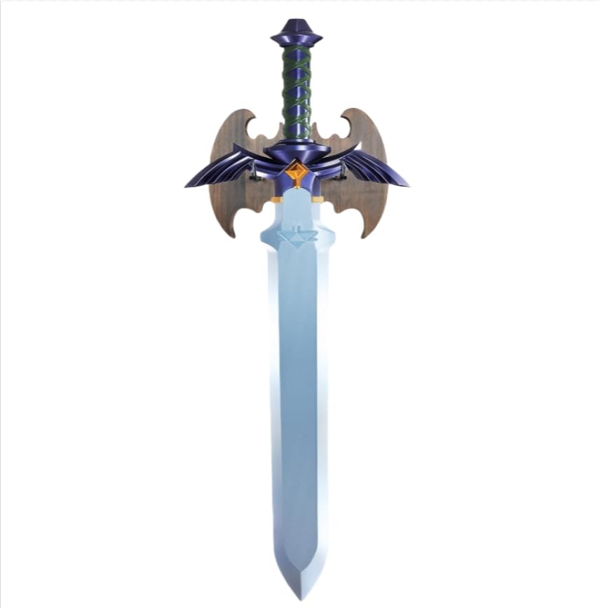 Walnut Solid Wood Sword Wall Rack - Bat-Shaped Wall Mount Storage Display Sta...