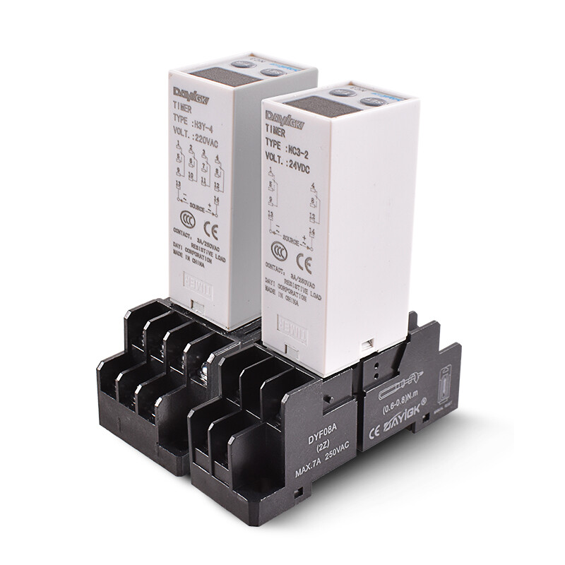 H3Y-2/4 Electronic Digital Display Delay Time Relay AC220V/DC12V/DC24V