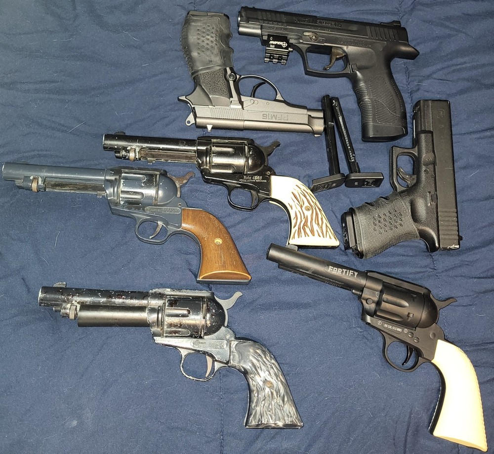 co2 pistol lot