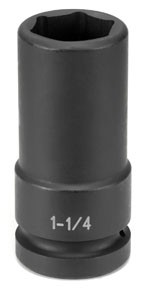 1" Drive x 1-1/4" Extra-Deep Thin-Wall Impact Socket GRY-4040DT