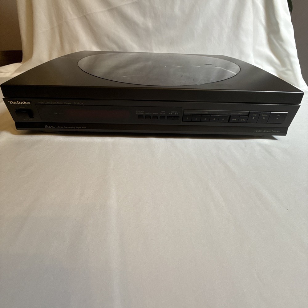 Technic SL-PC10 Multi Compact Disc Player - 5 Disc Changer Works Sounds Great 🔥