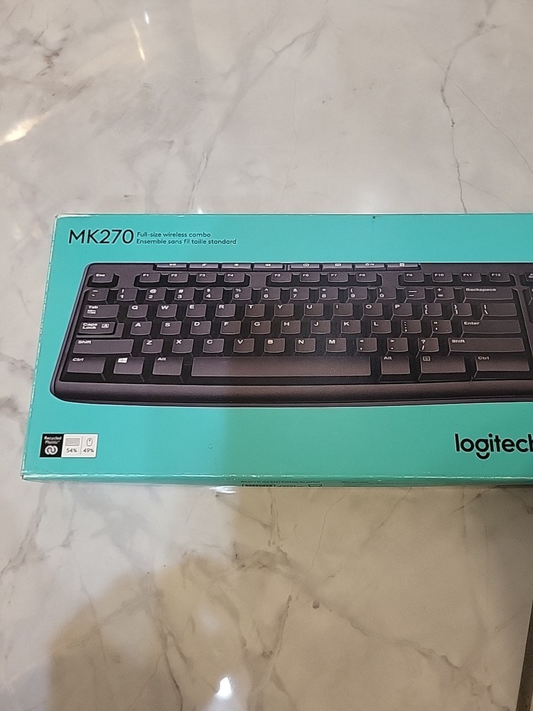 Logitech MK270 Wireless Keyboard and Mouse Combo - 920-008813