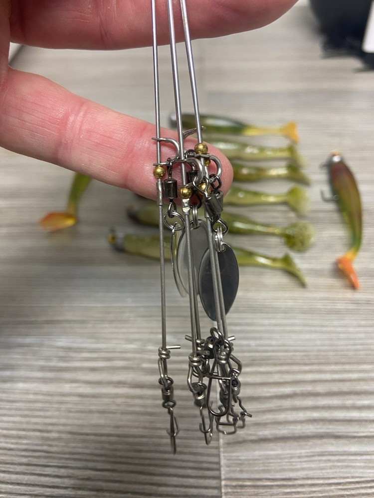10 Piece A Rig With Baits/lot