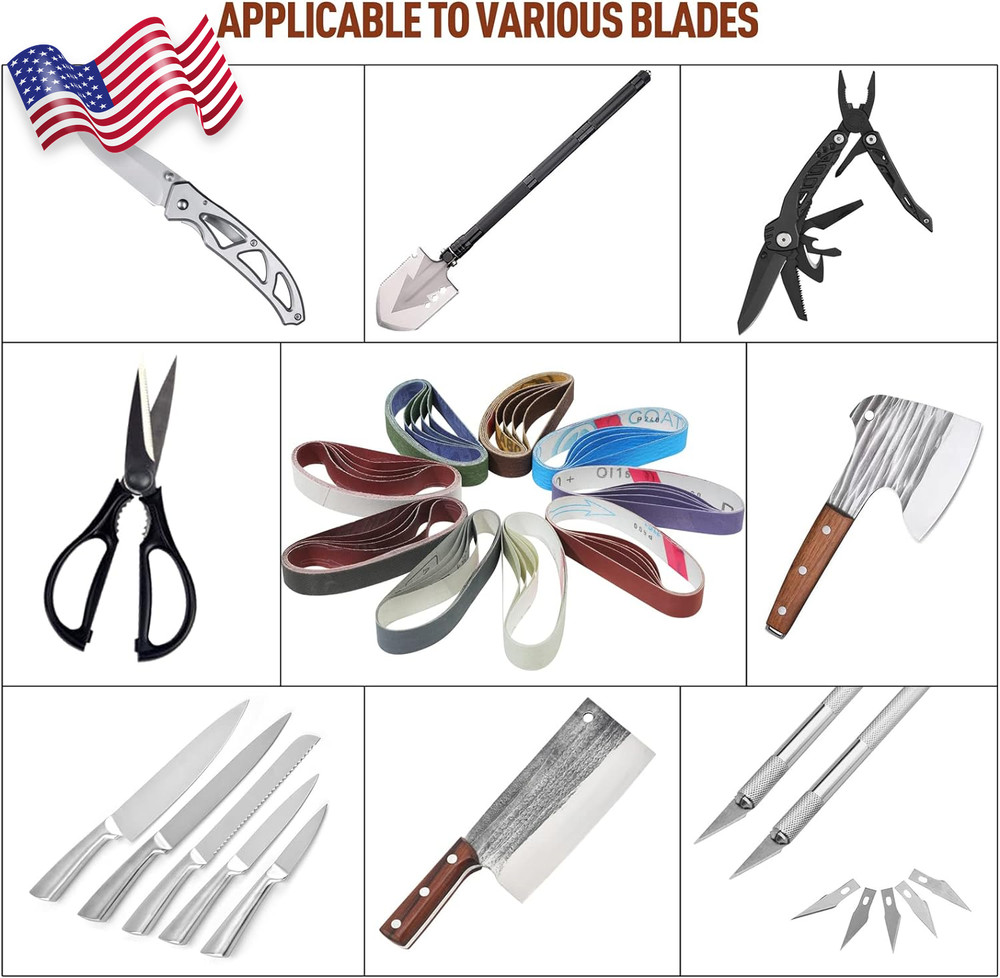 Replacement Belt Kit For Work Sharp Tool Sharpener Ken Onion Edition 45 Pcs