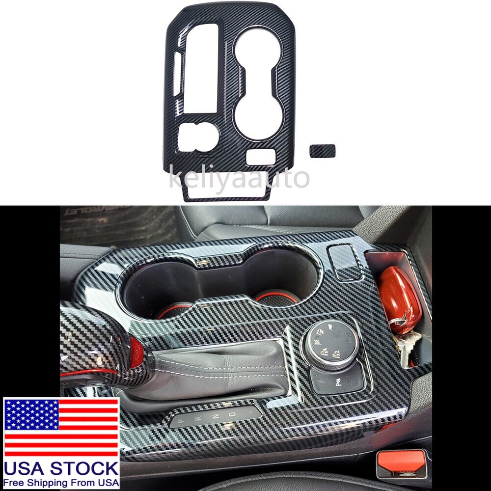 For 2019-2025 Chevy Blazer Accessories Center Console Gear Shift Panel Cover