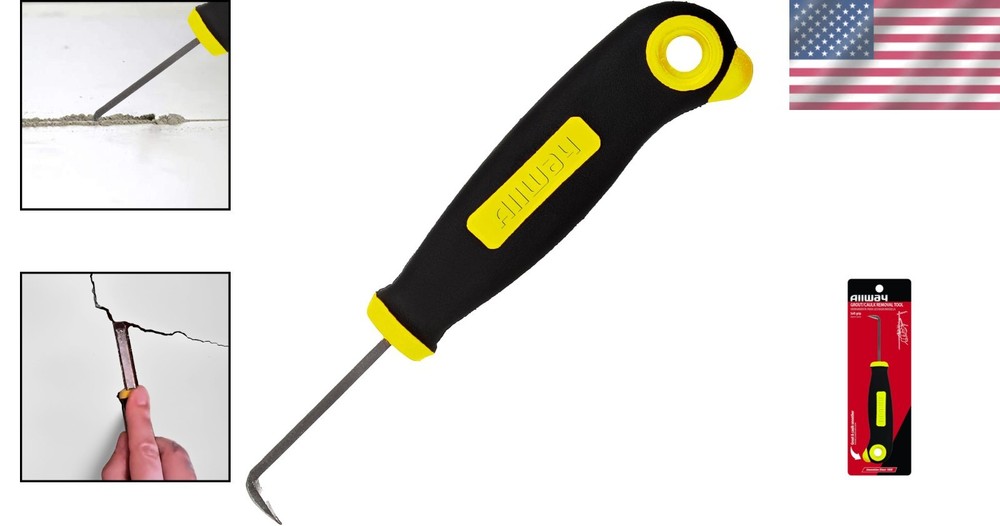 Versatile Soft-Grip Caulk and Grout Remover - User-Friendly, Lightweight Design
