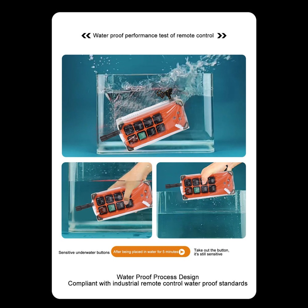 Wireless Crane Remote Control Electric Hoist Wireless Transmitter And Receiver