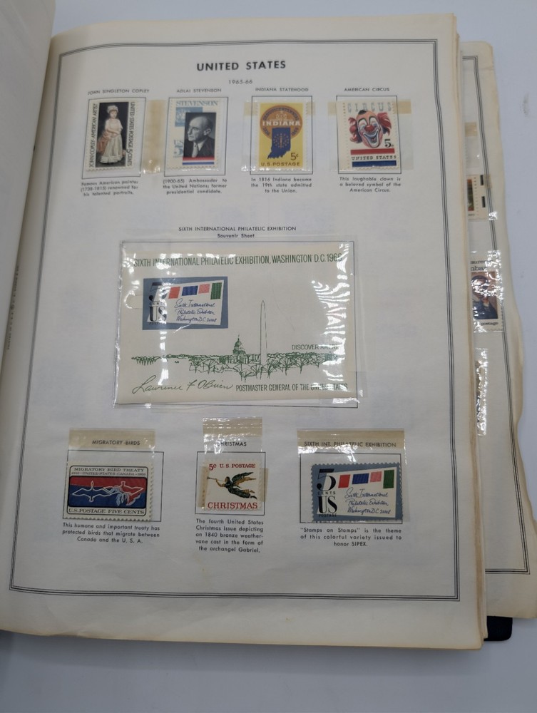 United States Liberty Stamp Album 1847-1984 Air Mail Postage Due Commemorative