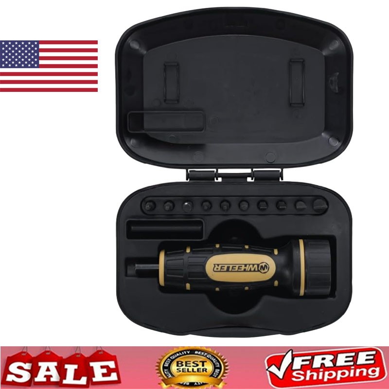 Torque Wrench Tools Firearms Scope Mounting Gunsmithing W/ Bits Storage Case New