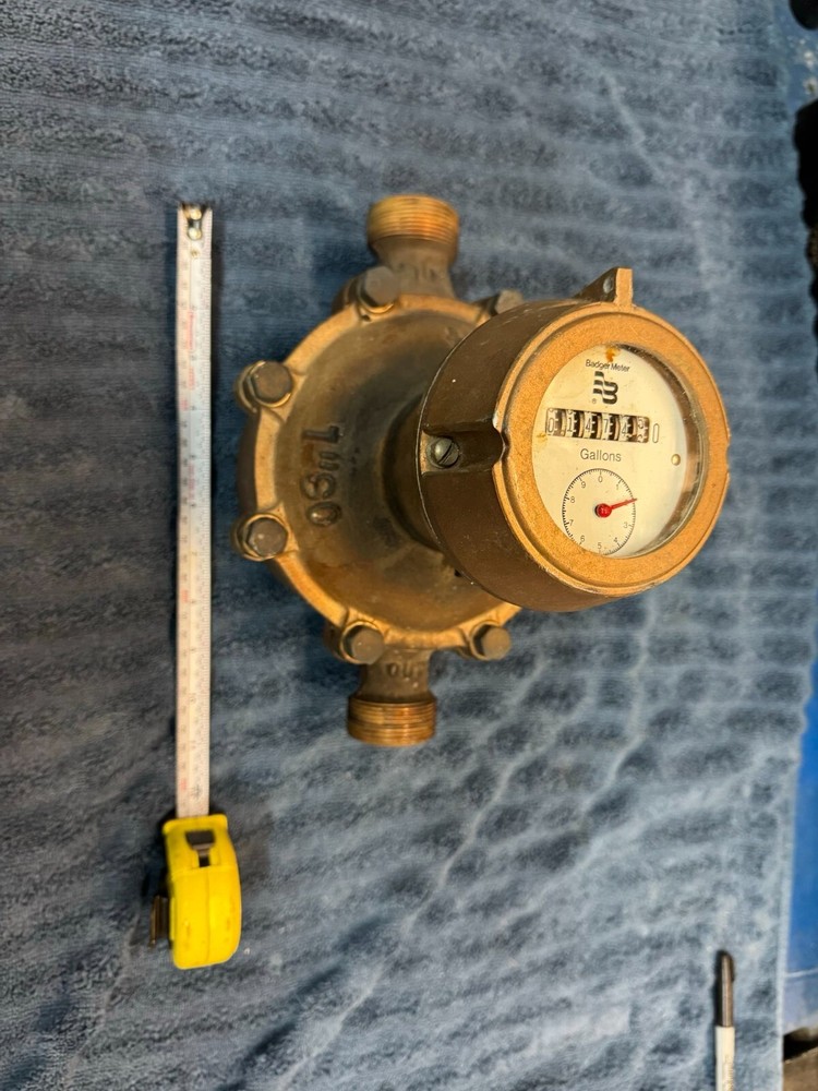 Badger 1" SO Bronze Meter