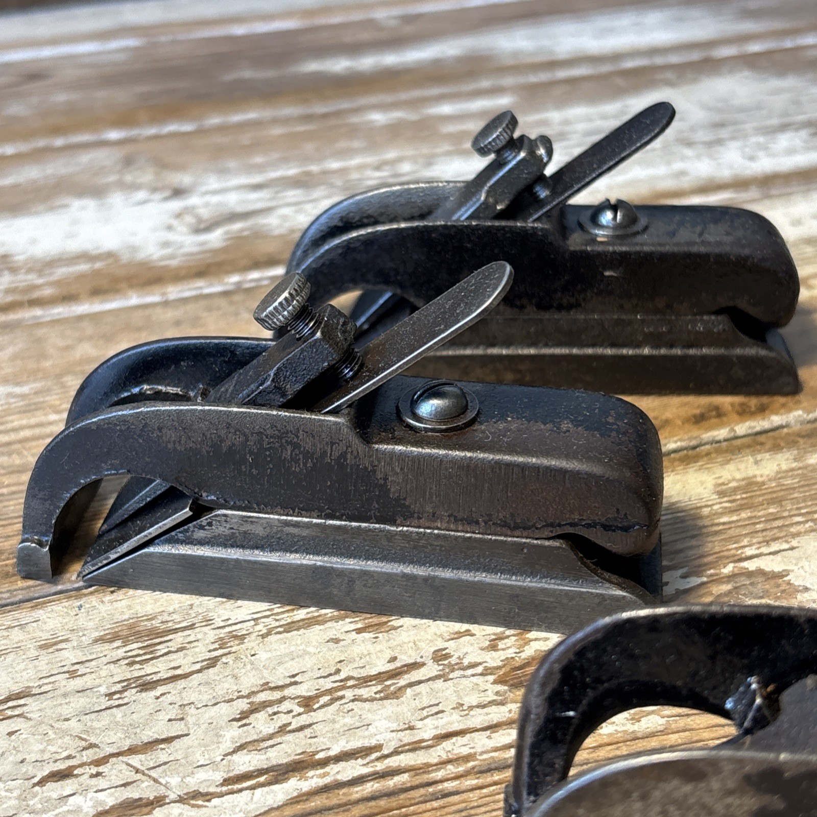 Vintage No. 75 Bullnose Rebate Planes by Stanley & Record