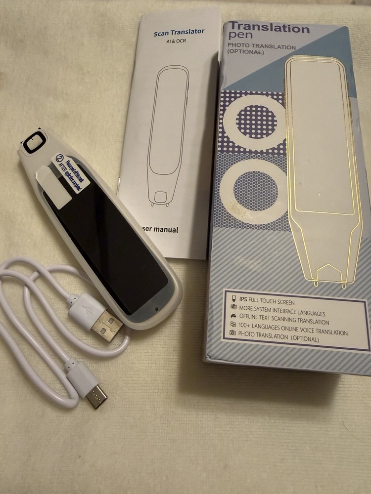 Smart Translator Translation Pen MD02 White.  DC 3