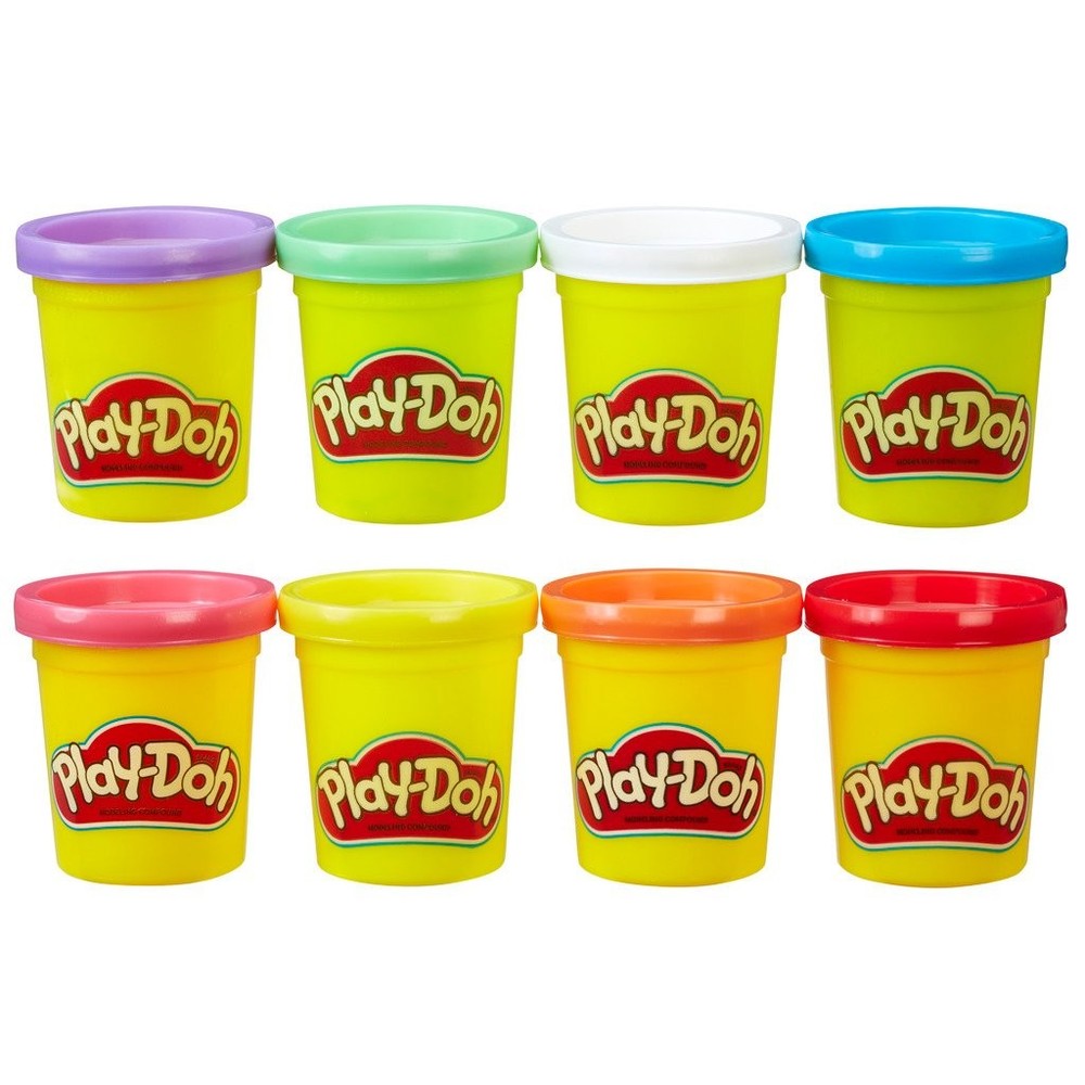 Play-DOH - Rainbow Pack - 8 VA Multi Coloured