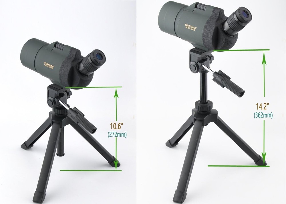Heavy Duty Adjustable Table Top Tripod Scope Scopes Binoculars Telescop...