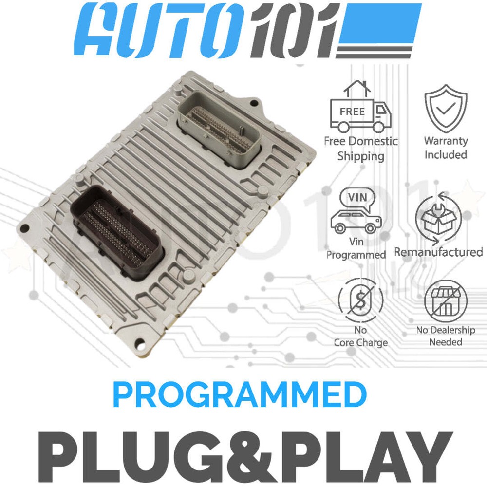 VIN Programmed 2014 Ram ProMaster 3.6L Engine Computer 68190506 Plug&Play