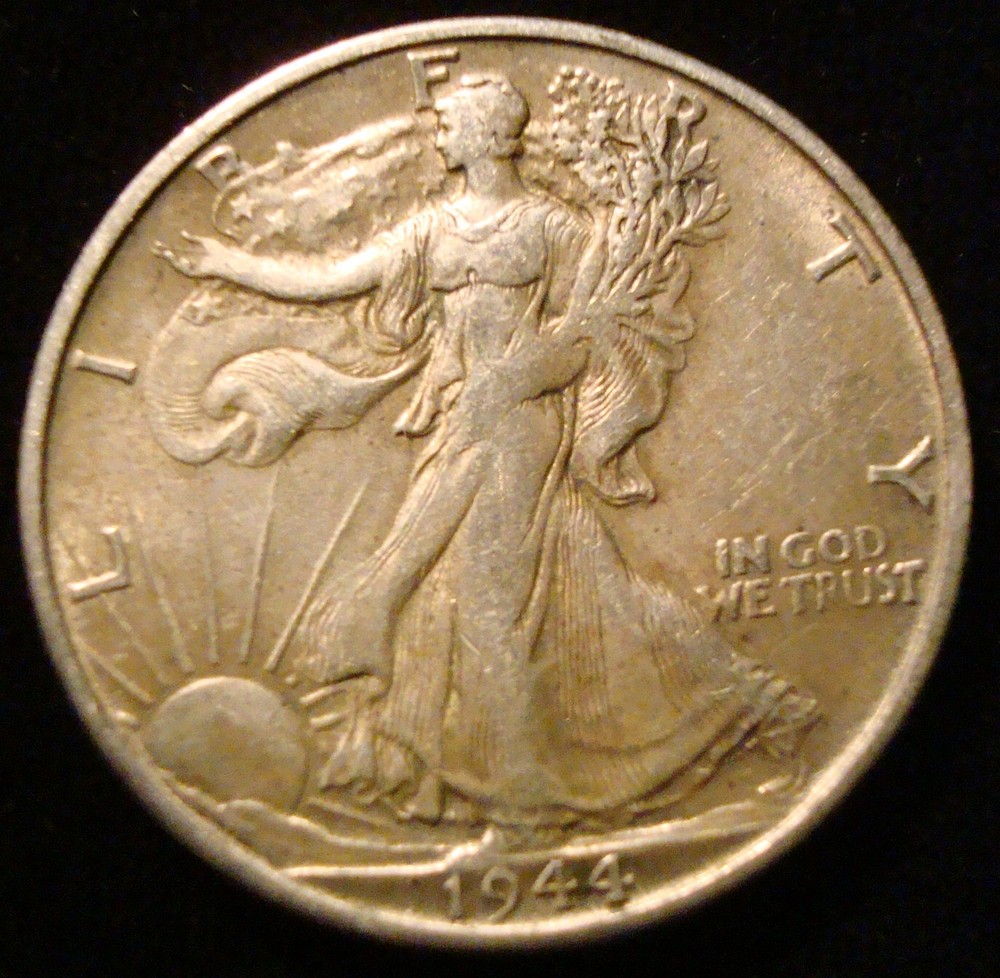 1944-S Walking Liberty Half dollar