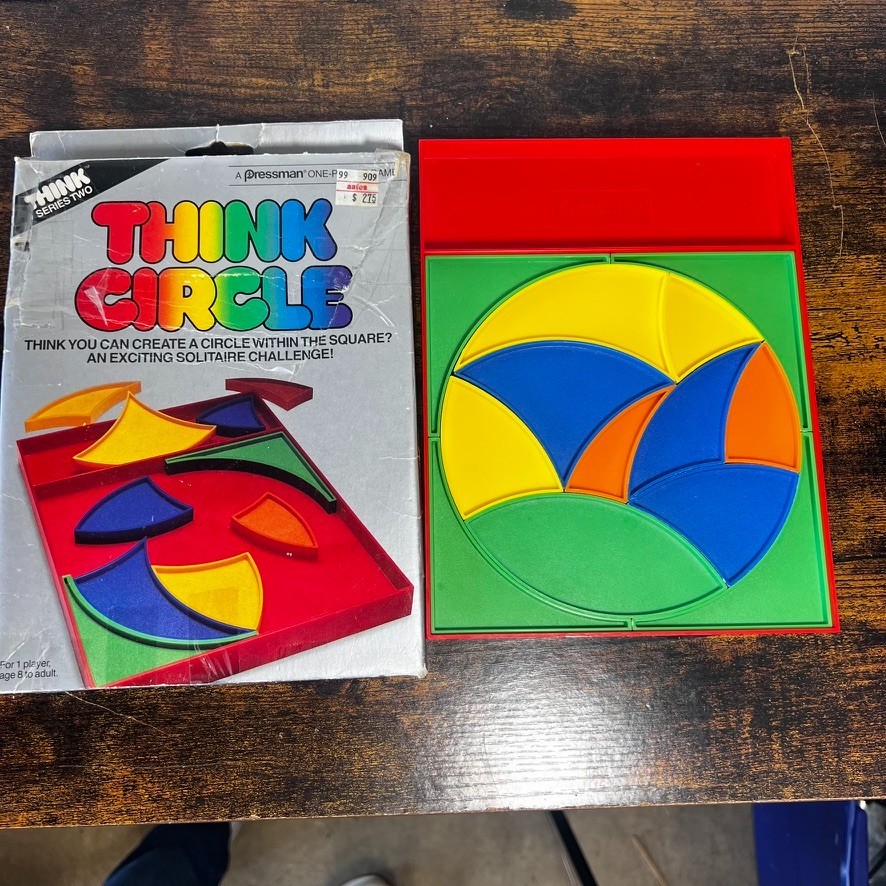 Vintage 1988 “Think Through” Series Two Think Circle