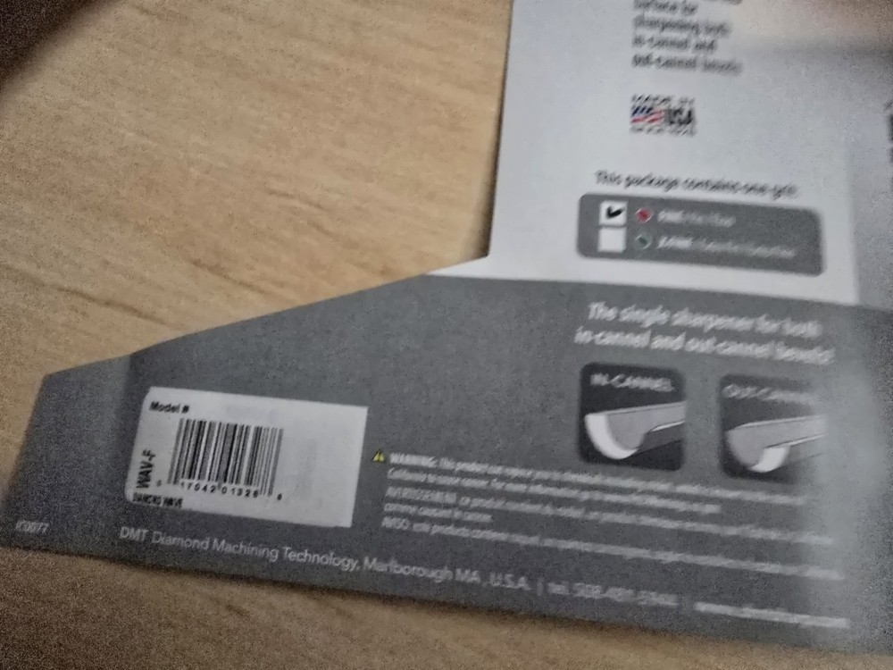 DMT Wave Sharpener Extra Fine – Diamond Knife Sharpener, Tool Sharpening Stone