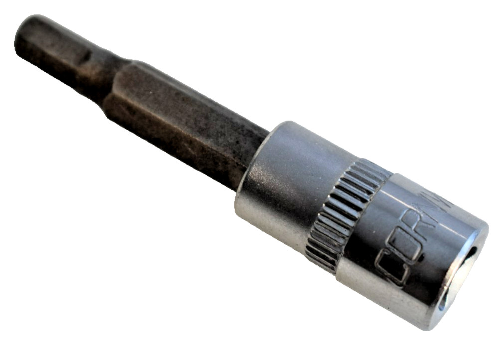 Cornwell Tools CBS3160 3/16" SAE Hex Bit Socket Driver 1/4" Drive Chrome