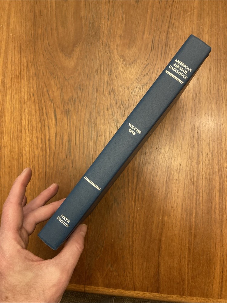 American Air Mail Catalogue SIXTH Ed. Volume 1, Very Nice