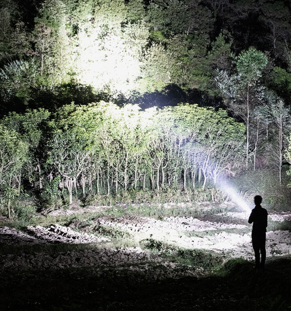 200000LM XHP70 LED Flashlight Work Light USB Rechargeable Searchlight 4 Modes