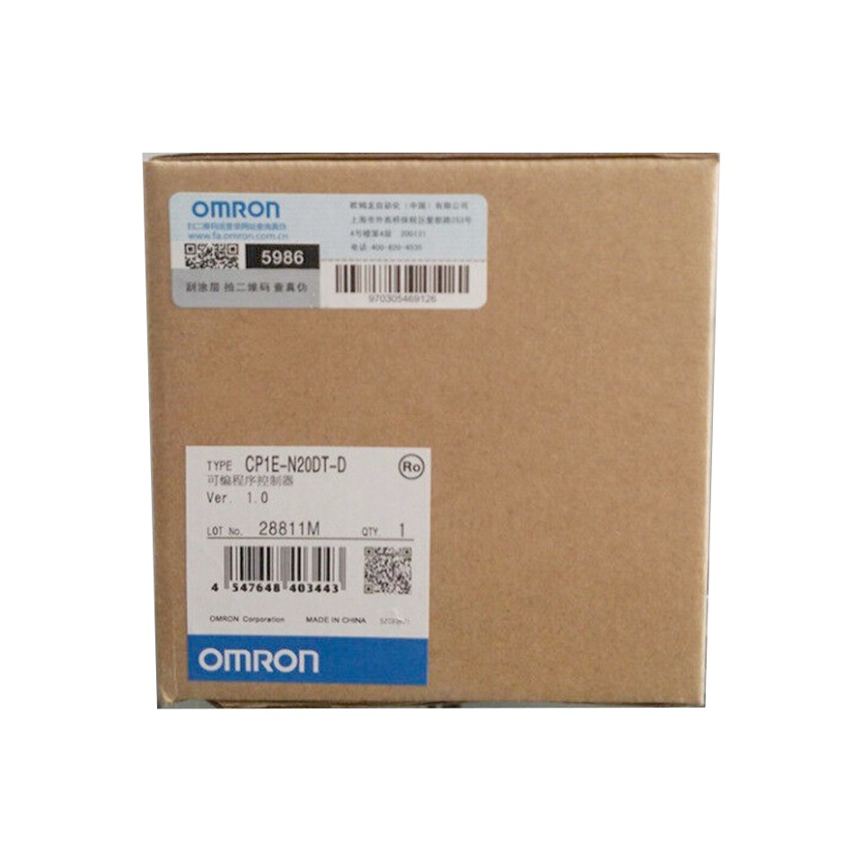 1PCS Omron CP1E-N20DT-D Automation Unit New in box