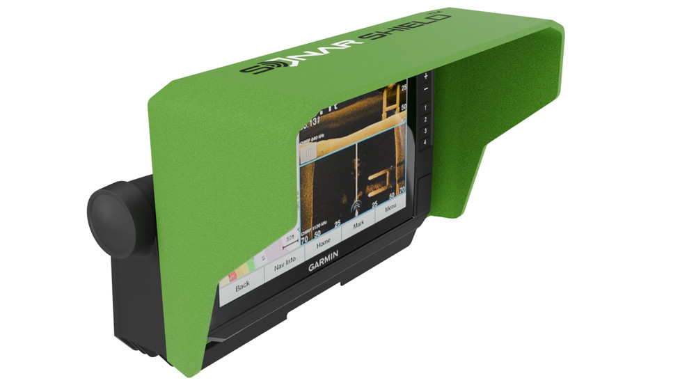 Garmin Echomap UHD2 93SV Visor by Sonar Shield