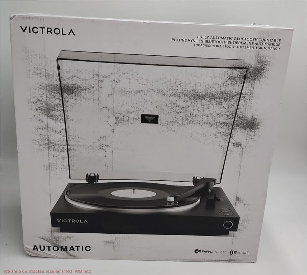 Victrola Automatic Turntable: Bluetooth Belt Drive with RCA Connection