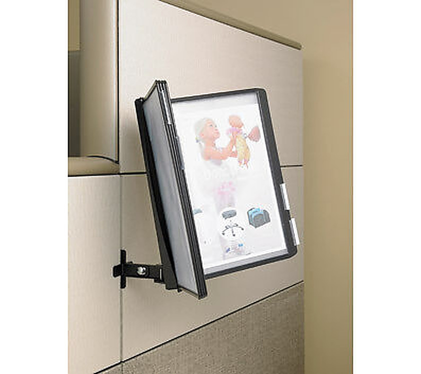 Safco Easy Mount Bracket Reference System Catalog Rack Safco Model 6174BL