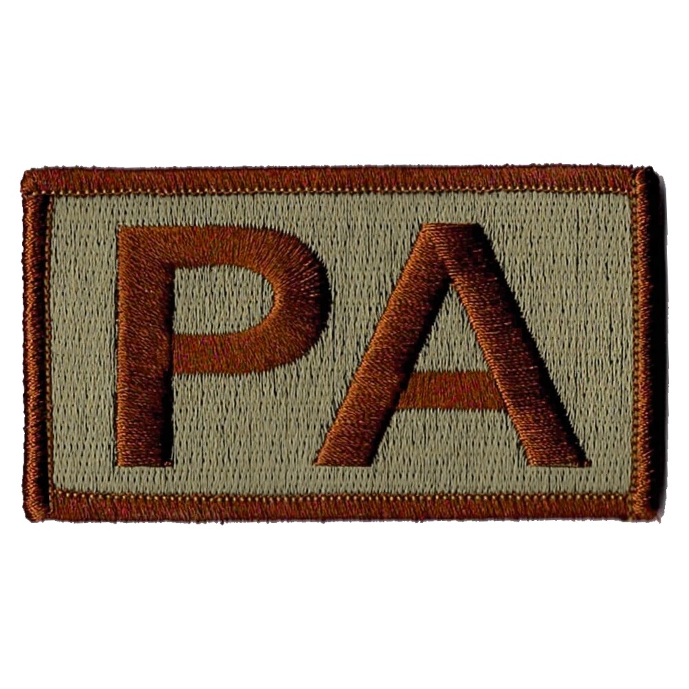 PA Duty Identifier Tab / USAF OCP Air Force Patch