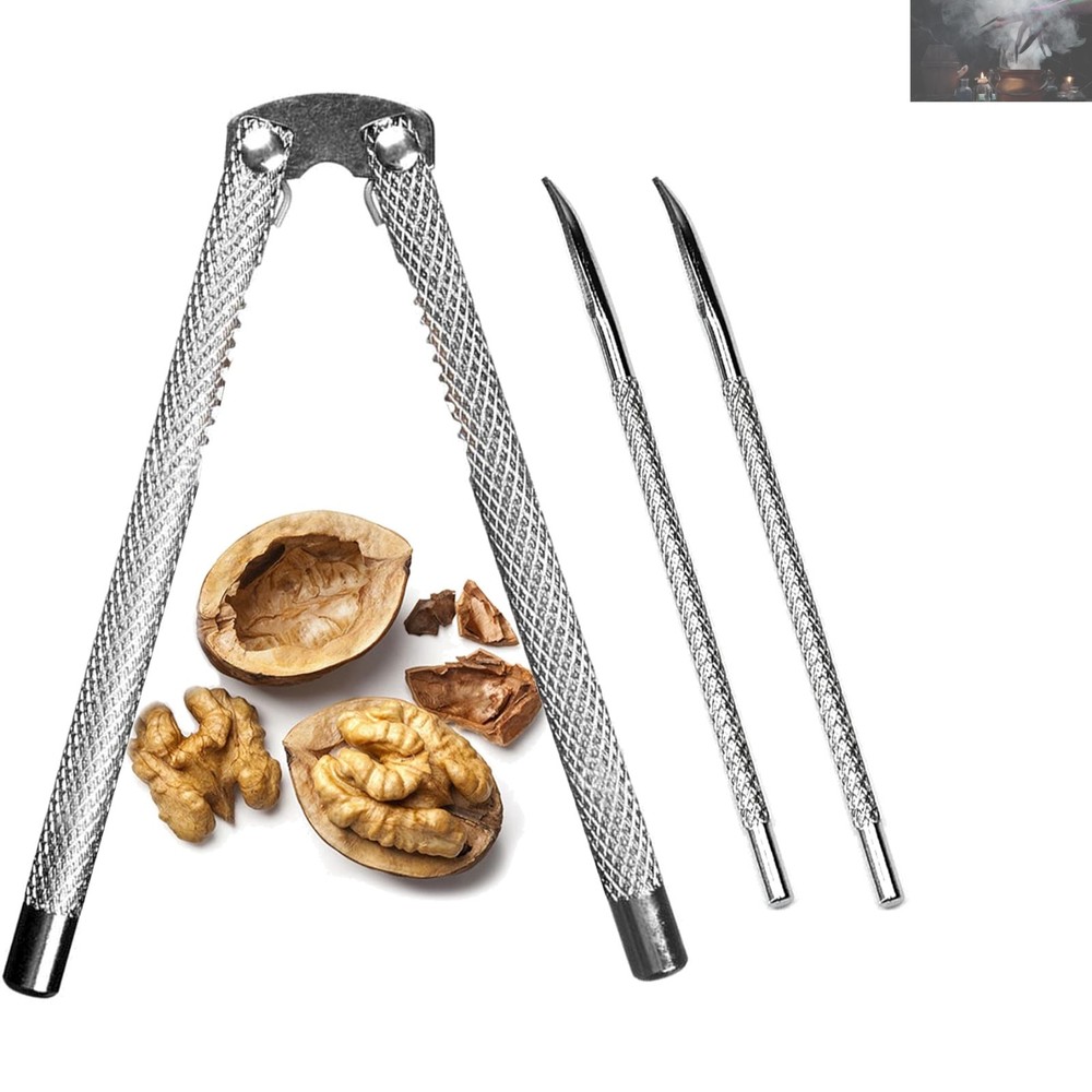 Timeless Nutcracker Tool with Picks - Perfect for Lobster and Crab Cracking