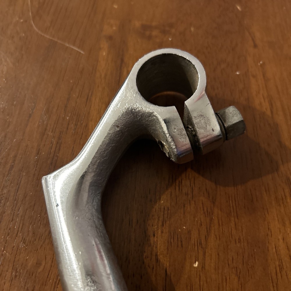 Antique Chrome Bicycle Quill Stem