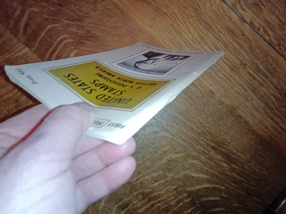 1961 H.E. Harris US Stamp Catalog First Edition Booklet