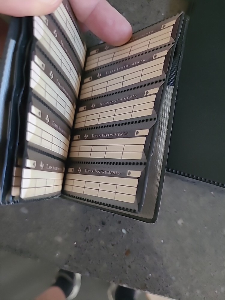 Texas Instruments TI Programmable 59 Calculator PC-100A No Cord Untested AS IS