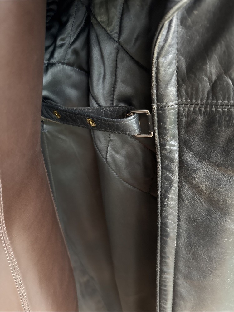 German Leather Greatcoat