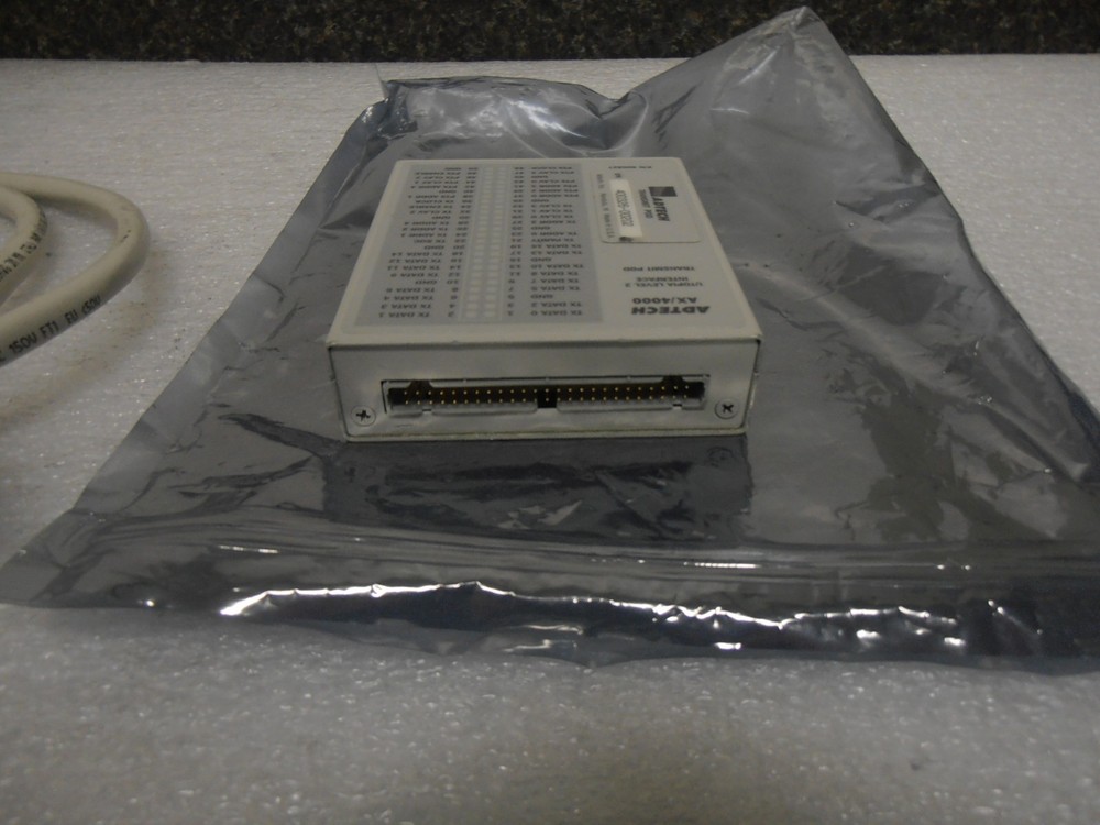 Qty (2) Adtech AX/4000 Utopia Level 2 Interface Transmit Pod + Cables + Loopback